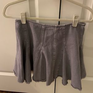Lily Rain Denim Skirt - Size L